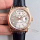Perfect Replica ROLEX Day Date Rose Gold Silver Dial Watches 36mm (6)_th.jpg